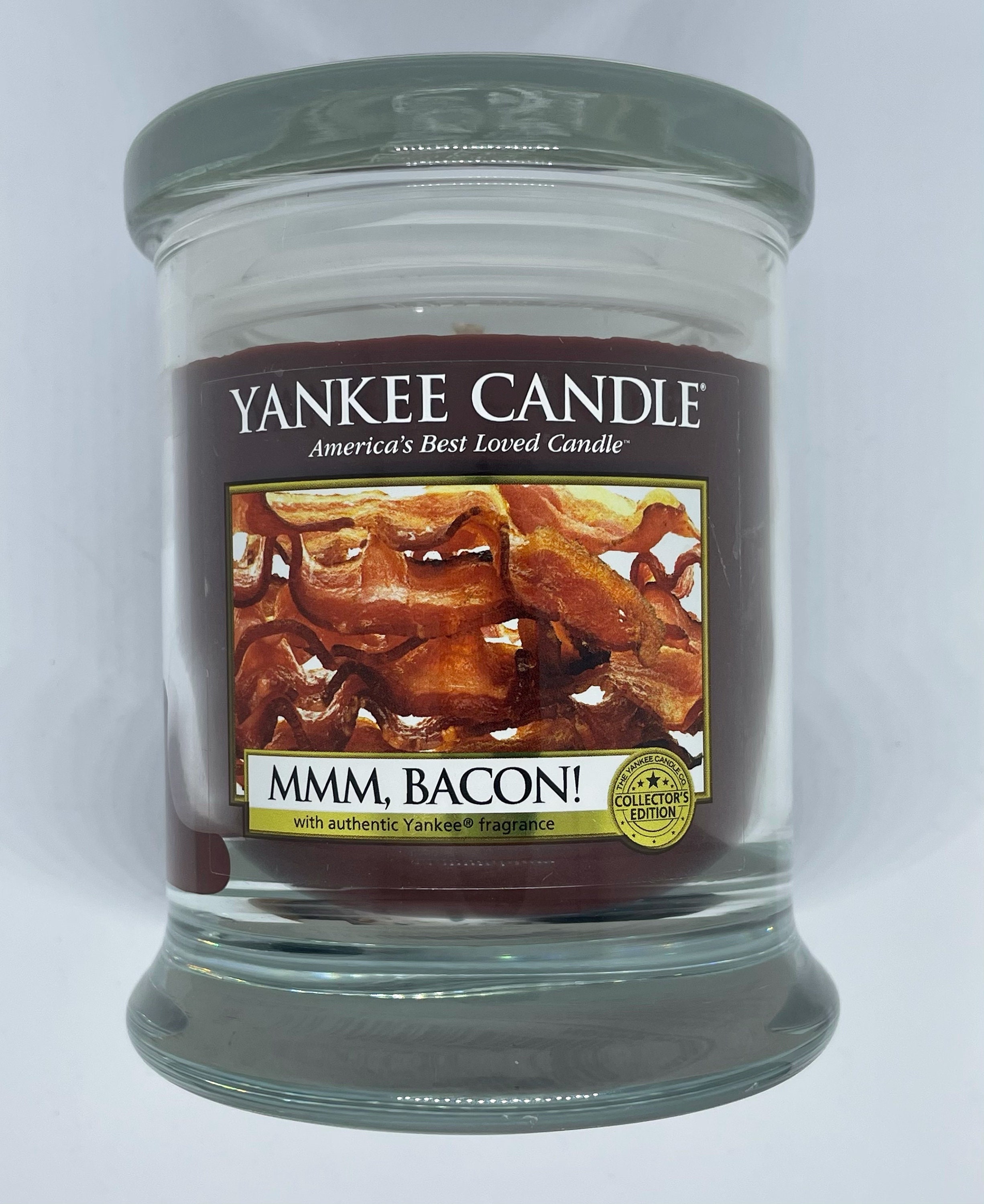 RETIRED Yankee Candle Mmm Bacon Scented 8 Ounce Etsy
