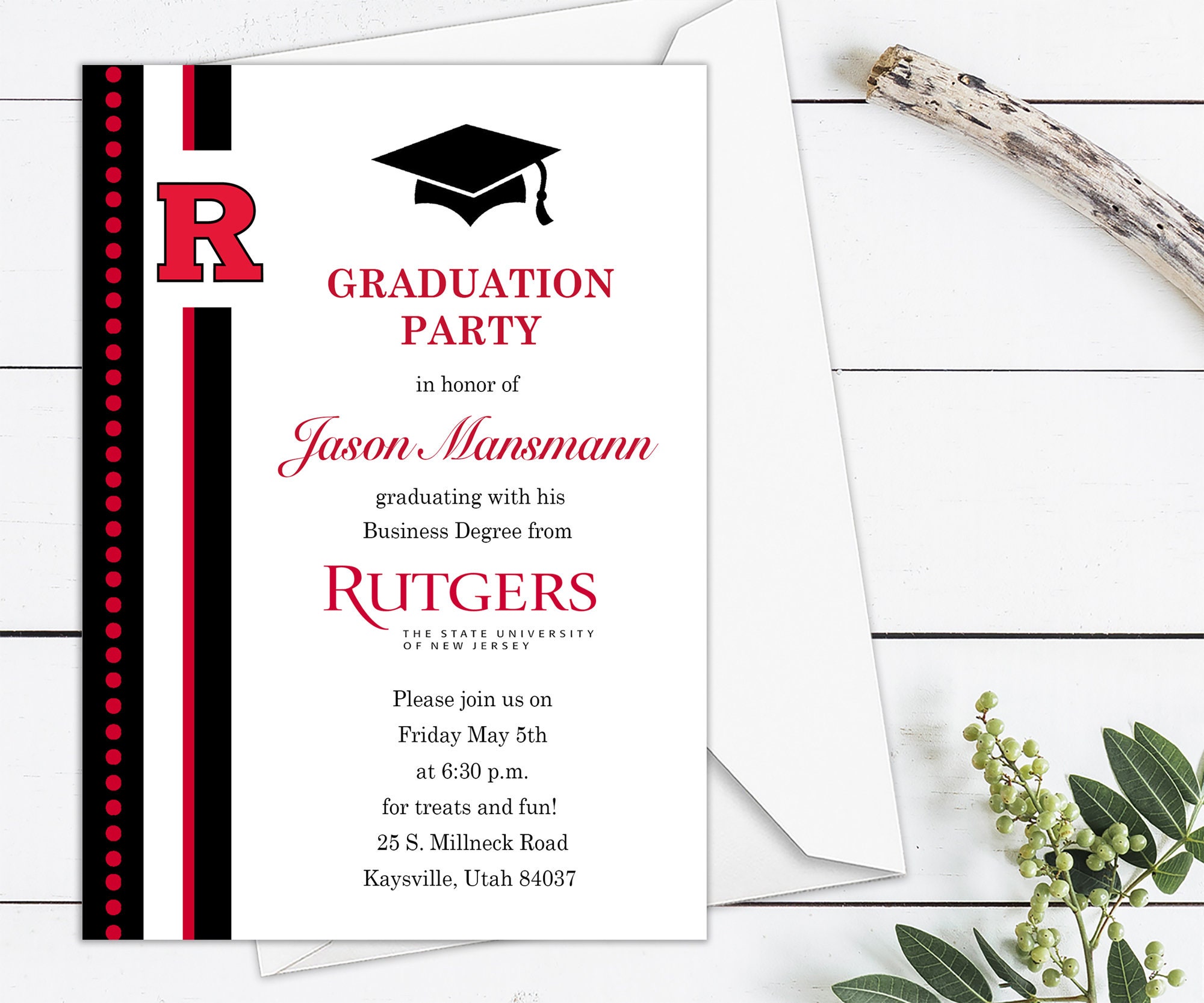College Graduation Party Invitation Wording Samples