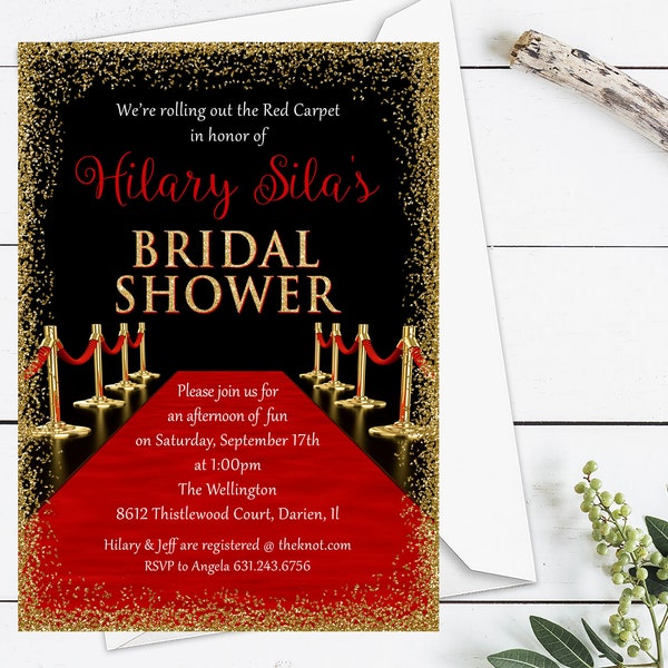 Red Carpet Wedding Etsy