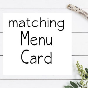 Pedido personalizado para design de menu