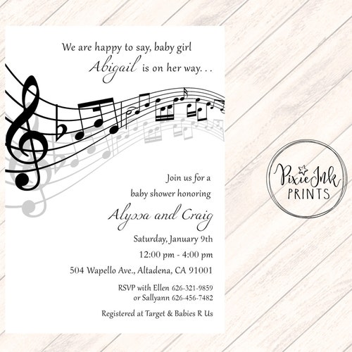 Bear Baby Shower Invitation Boy Baby Shower Invitation Rustic Etsy