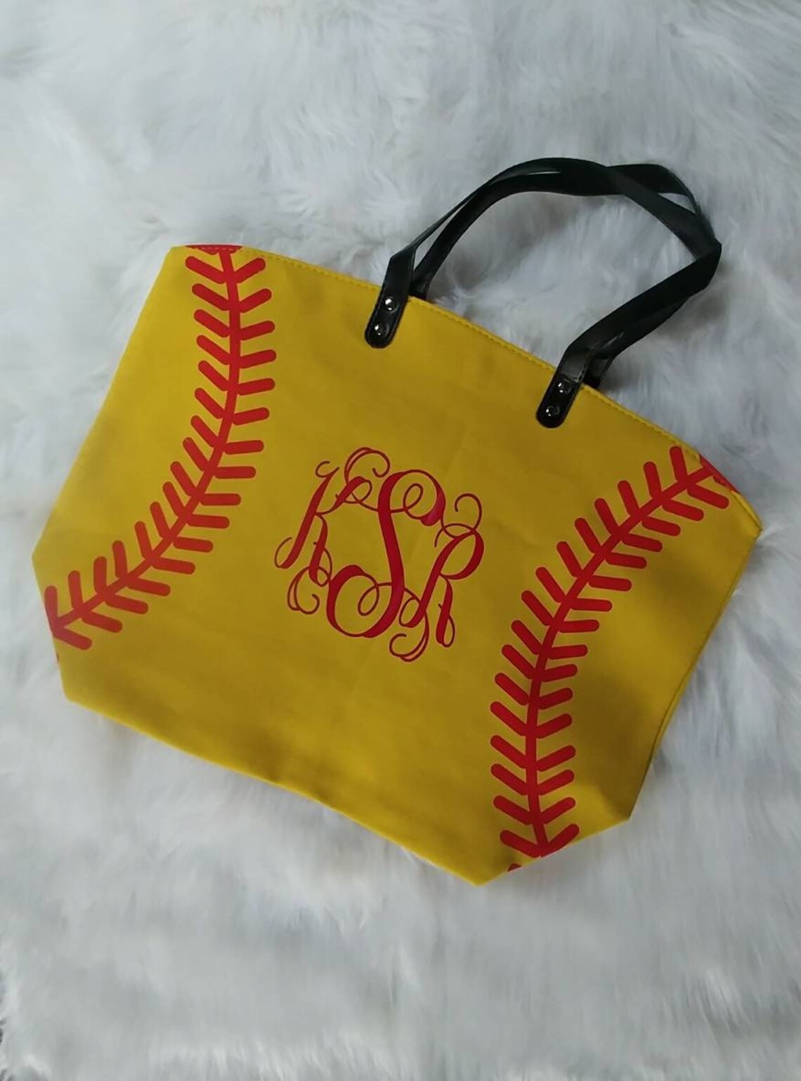 Girl's Custom Softball Bag Mom's Personalized Etsy
