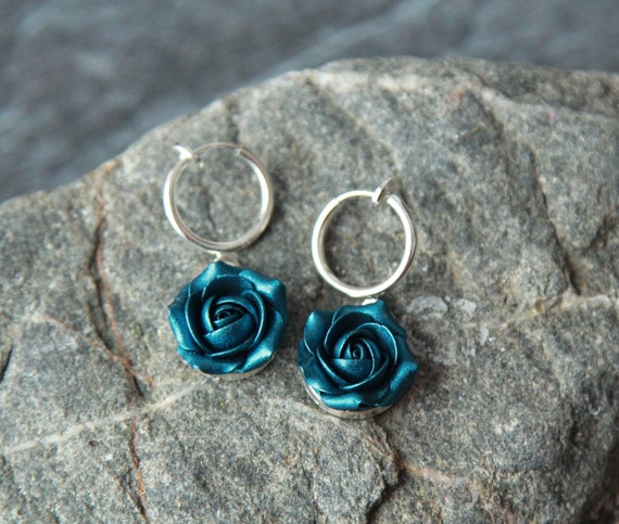 Etsy rose shop earrings