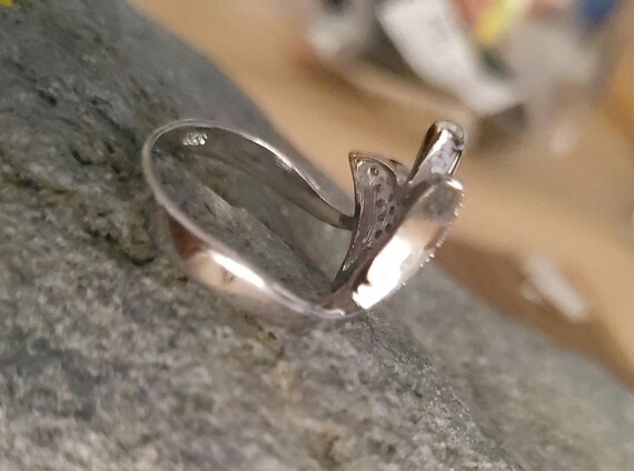 Anello Strass CZ Espandibile Anello Farfalla Cristallo IMINI - Regolabile E Scintillante Gioiello Delicato Zircone - Foto 11