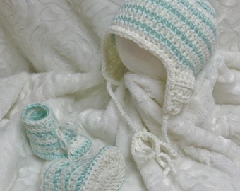 Bonnet Crochet Bebe Etsy