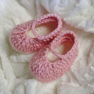 Crochet PATTERN Mary Jane Baby Slippers, 0-12 months, Mary Jane Baby Slippers, Baby Girl Slippers, Easy Pattern, English French PDF 51 image 8