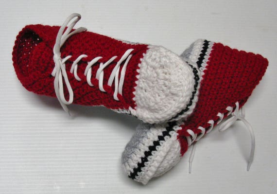 tricot pantoufle converse adulte