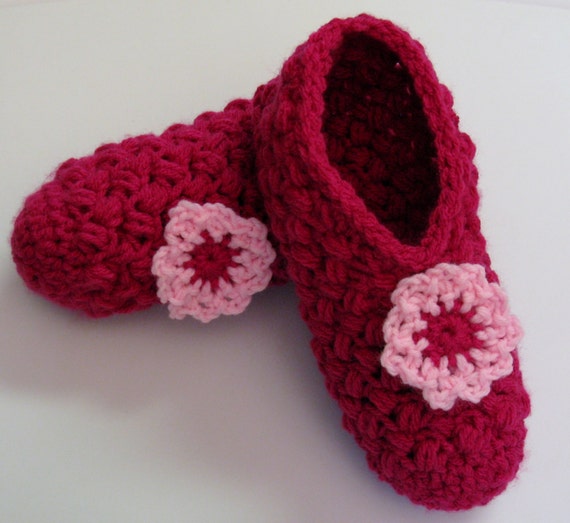 pantoufle crochet