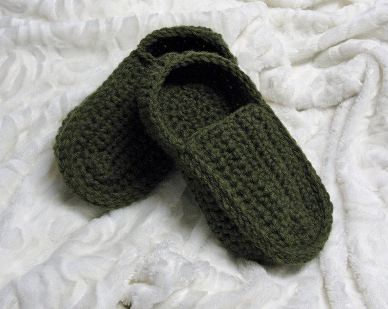 Men's Loafer Crochet Pattern Men slippers Men Moccasins image 2