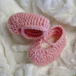 Crochet PATTERN Mary Jane Baby Slippers, 0-12 months, Mary Jane Baby Slippers, Baby Girl Slippers, Easy Pattern, English French PDF 51 image 7