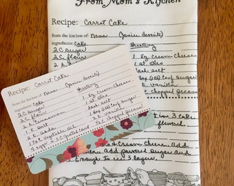 Custom Tea Towels/Family Recipe kitchen towels/Handwriting recipe towels/Personalized recipe towels/Family Heirloom gift