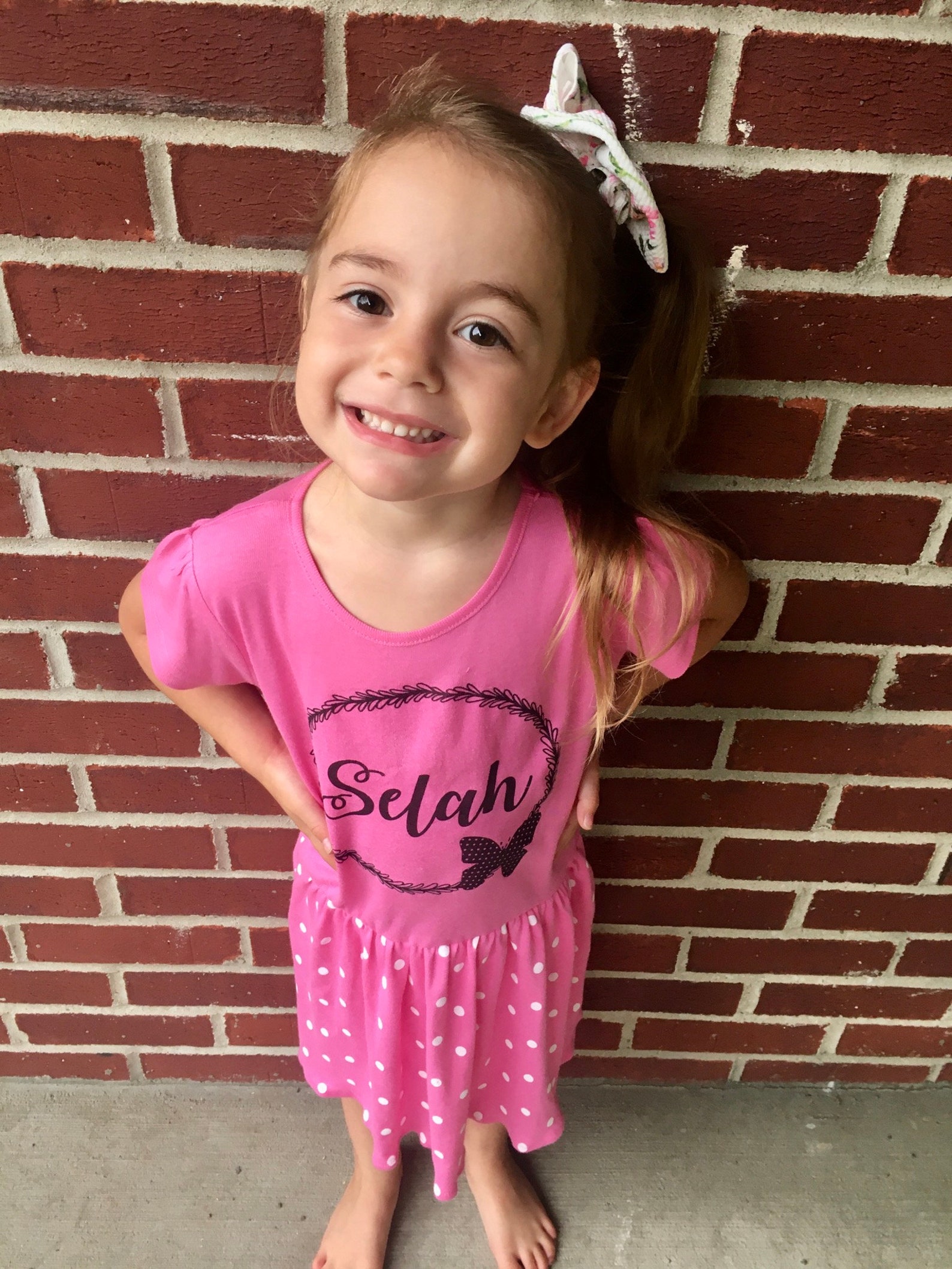 Personalized Baby Dress/personalized Toddler Dress/matching Etsy