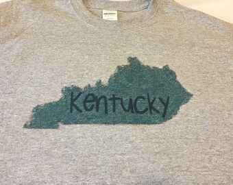 Kentucky shirt/ Kentucky map shirt/ Kentucky map t-shirt/ Kentucky t-shirt/ Kentucky matching family shirts
