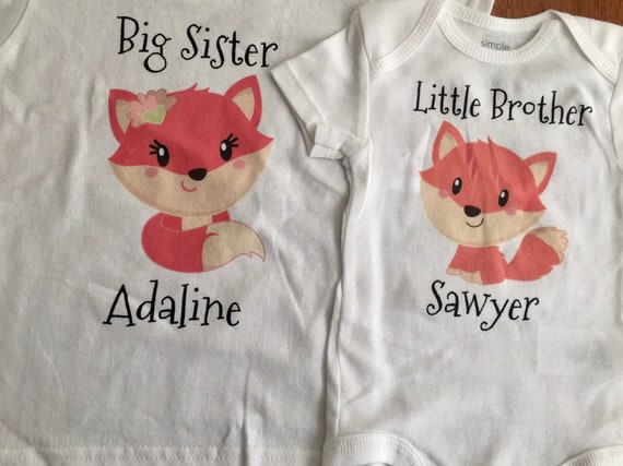 Big Sister Fox Shirt Big Sister Fox Shirt