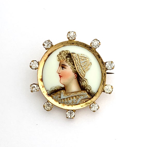 Antique Victorian French Porcelain Paste Limoges B