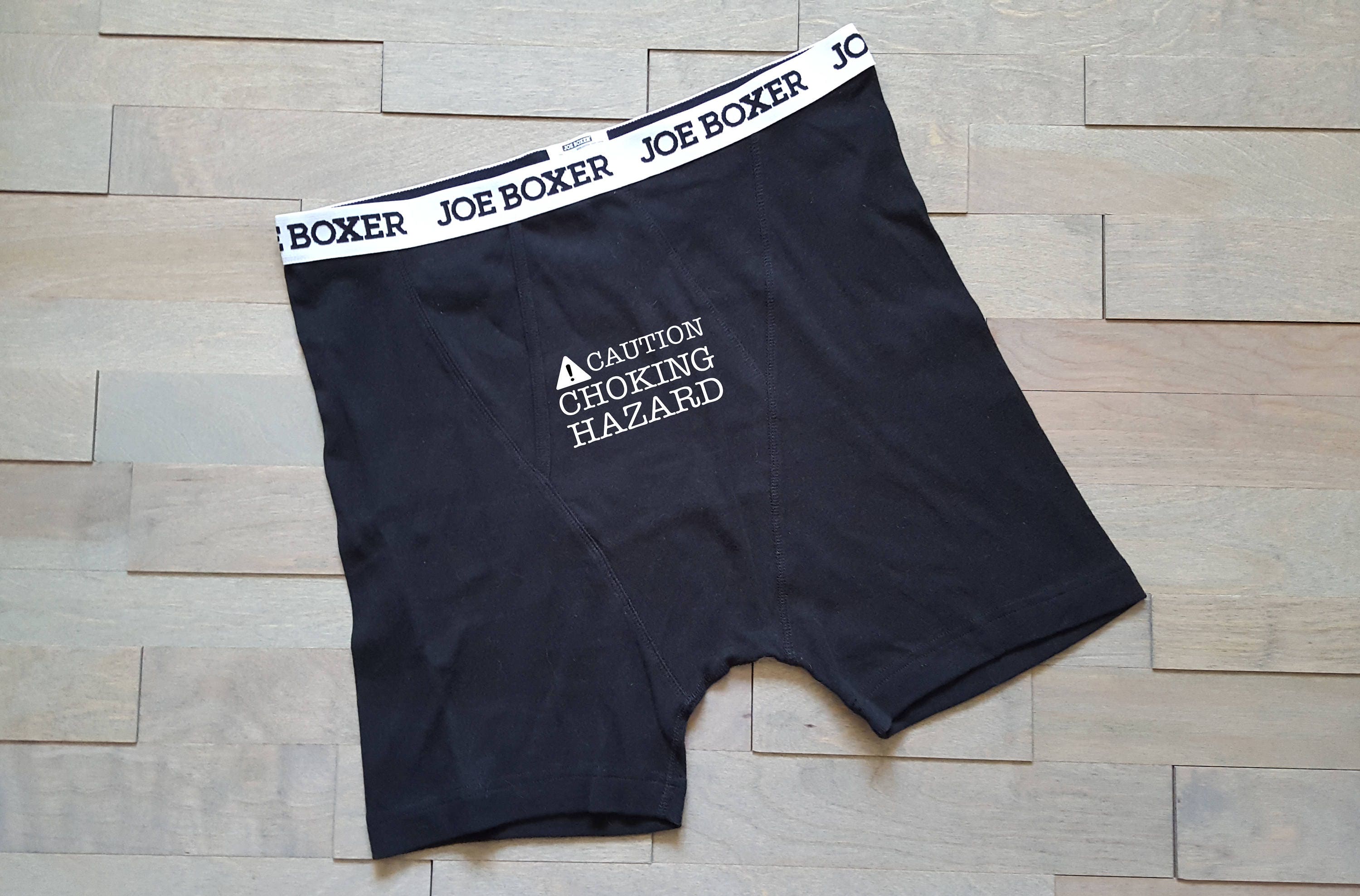 Gift for Him Men's Boxer Briefs Funny Boxers Caution | Etsy