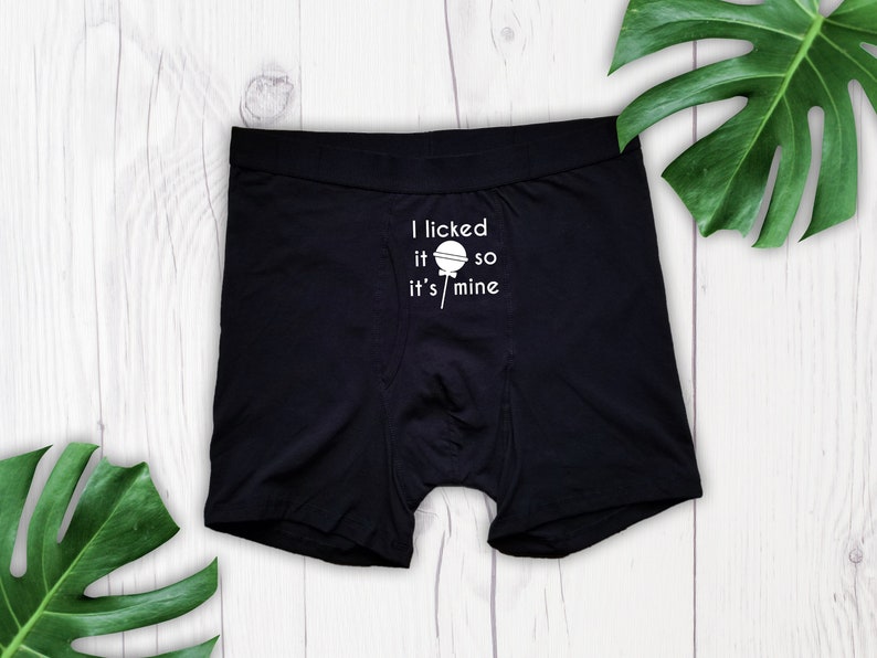 Novelty Item. | Cool Boxer Briefs Birthday Present Lick it? Innovative Gift