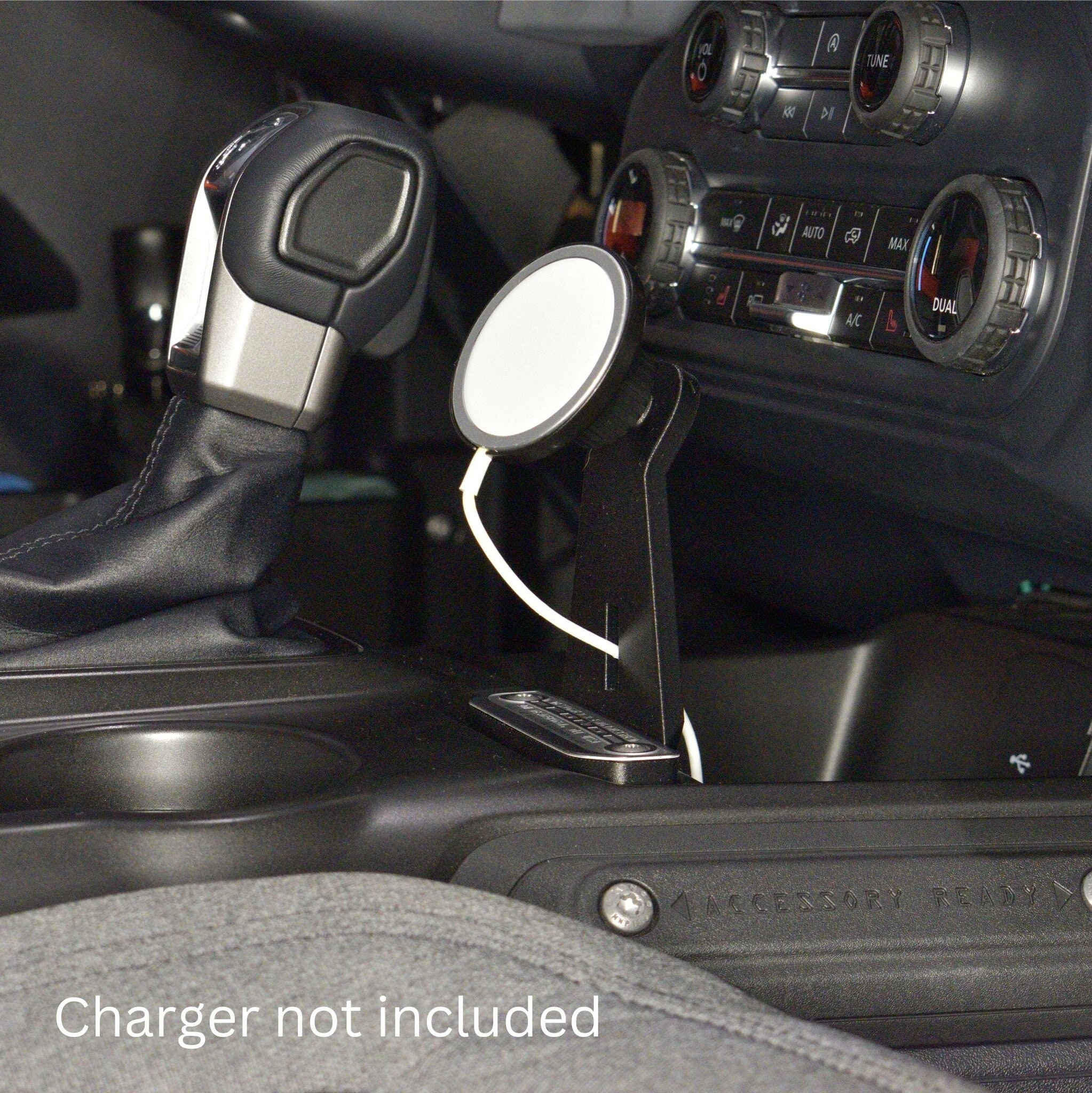 cell phone mount wireless charger proclip corvette c7 Ford Bronco Holder for Magsafe Wireless Charger Magnetic Swivel