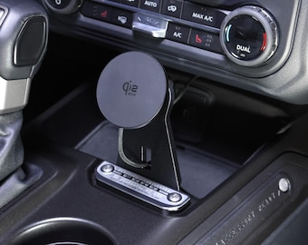Ford Bronco MagSafe Wireless Charger Phone Mount (2021-2026) | Console Swivel Phone Holder