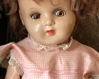 Beautiful antique composition doll