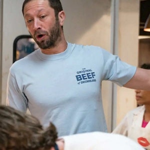 The Original BERF of Chicagoland, The Bear, Correct Font the Bear shirt, The Original Beef, Bear Season 2, shirt text is &quot;BERF&quot;