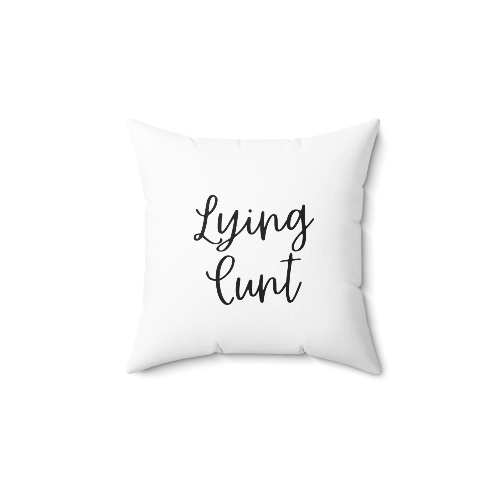 Lying Cunt Pillow Somebody Somewhere, Gag Gift Pillow, HBO, Bachelorette  Party Gift, Funny Gify - Etsy