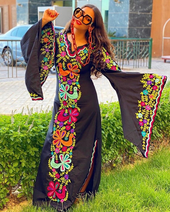 Mexican clearance kaftan dress