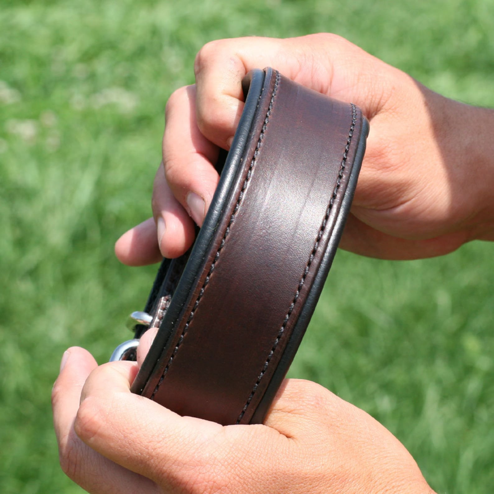 High Quality Handcrafted Leather Dog Collar Canada 100 Real Etsy