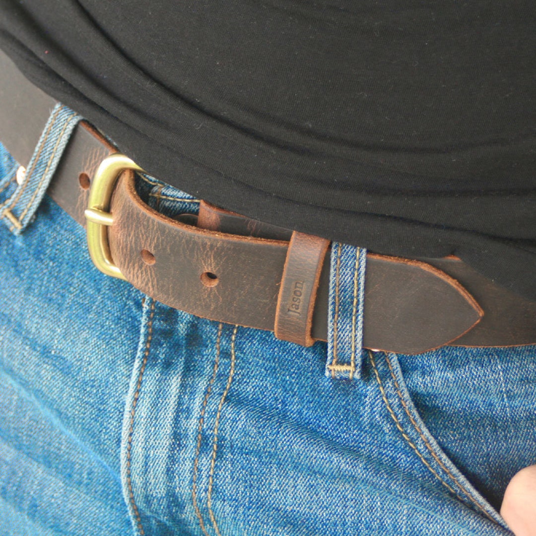 Most Popular Belt, Free Personalization Leather Belt Made From Water ...