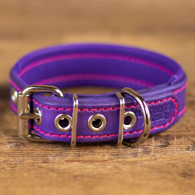 Leather Dog Collar High Quality Handcrafted Leather Dog Etsy