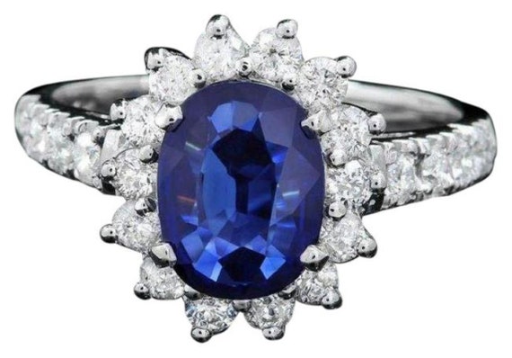 ダイヤモンド サファイアリング サファイア ダイヤモンドバンドリング SA 1.25ct D 0.33ct K18WG