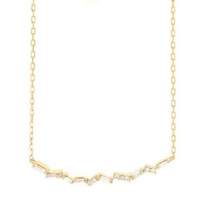 0.40ct Stunning 14k Solid Yellow Gold Diamond Necklace