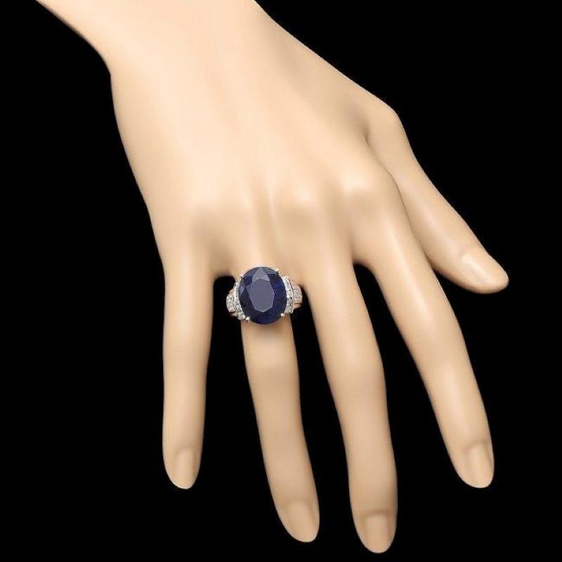 14k サファイア　指輪 永久保証付き / サファイアリング】Pt900 天然ブルーサファイア【中石