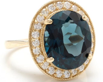 1 Carat Blue Topaz | Etsy 1 Carat Blue Topaz | Etsy