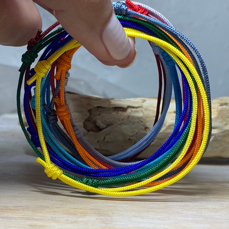 waterproof jewelry Mens beach bracelet thick men bracelet Mens cord bracelet gray cord surfer bracelet