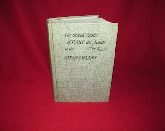 RELIGION:  Second Epistle of Paul the Apostle to the Corinthians
