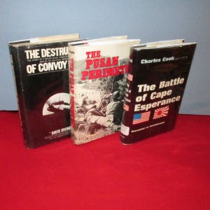 WWII & Korean War Books:  The Battle of Cape Esperance, The Destruction of Convoy PQ 17 , The Pusan Perimeter