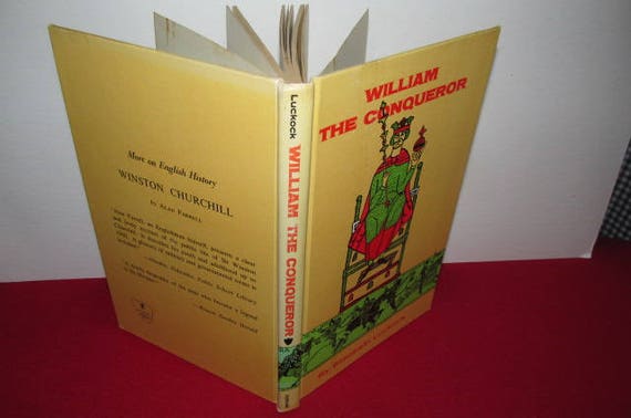 Vintage Children's Book "William the Conqueror" by Elizabeth Luckock