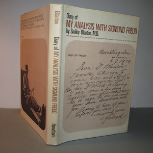 Diary of My Analysis With Sigmund Freud by Smiley Blanton, M.D.
