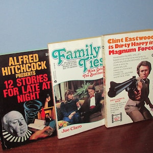 TV-MOVIE Paperbacks - 20th Century- Hitchcock, Dirty Harry, Family Ties