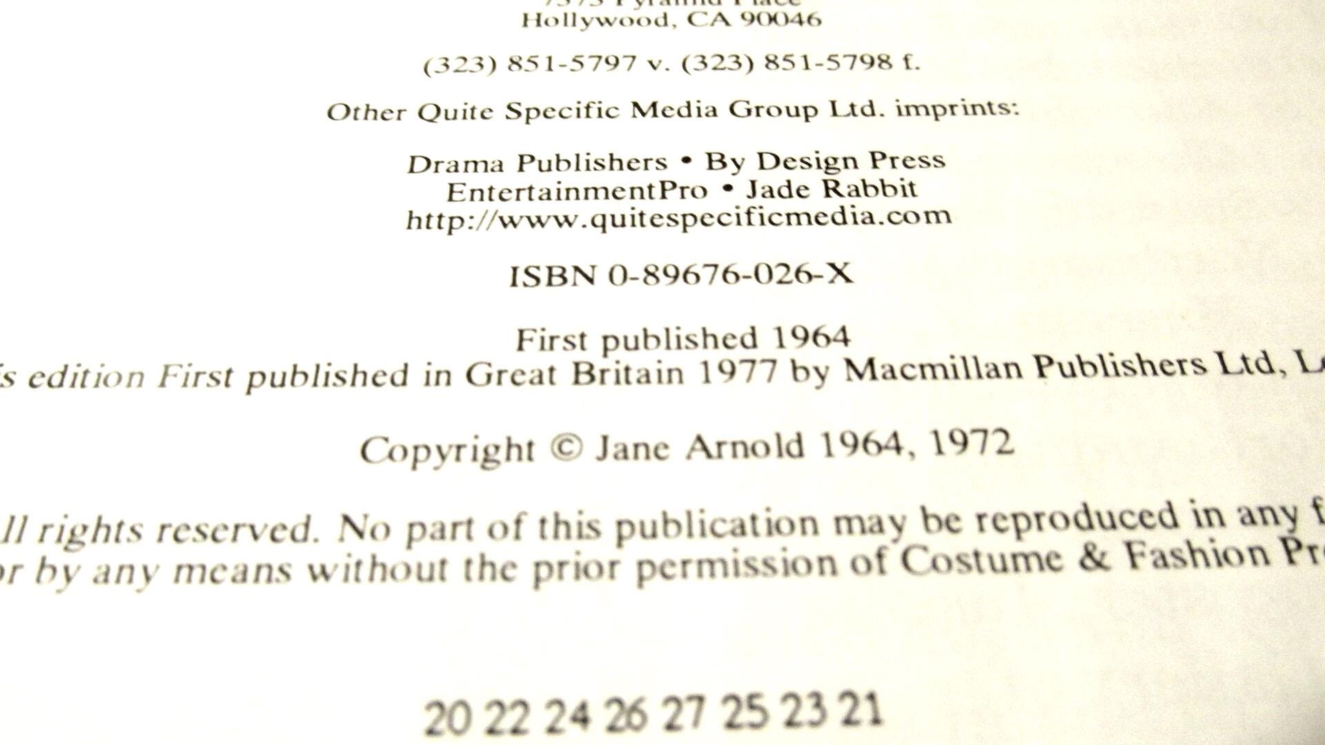 Janet Arnold's 
