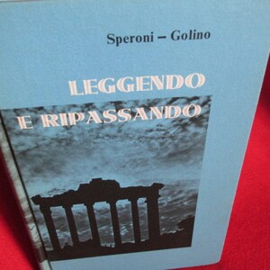 Leggendo E Ripassando by Charles Speroni and Carlo Golino