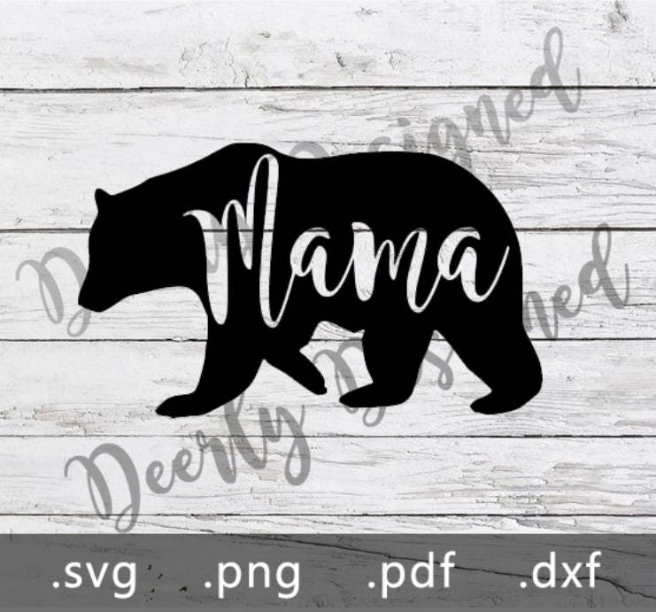 Mama Bear svg