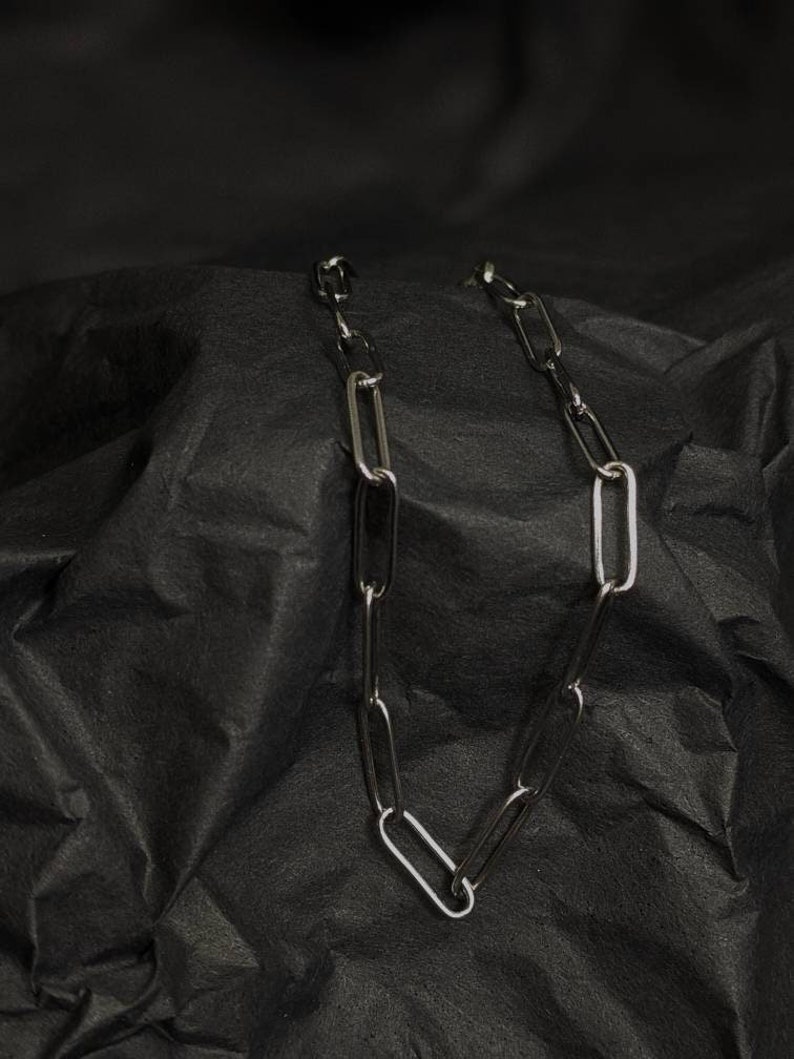 Chain Link Bracelet, Unisex Stainless Steel Non Tarnish Bracelet