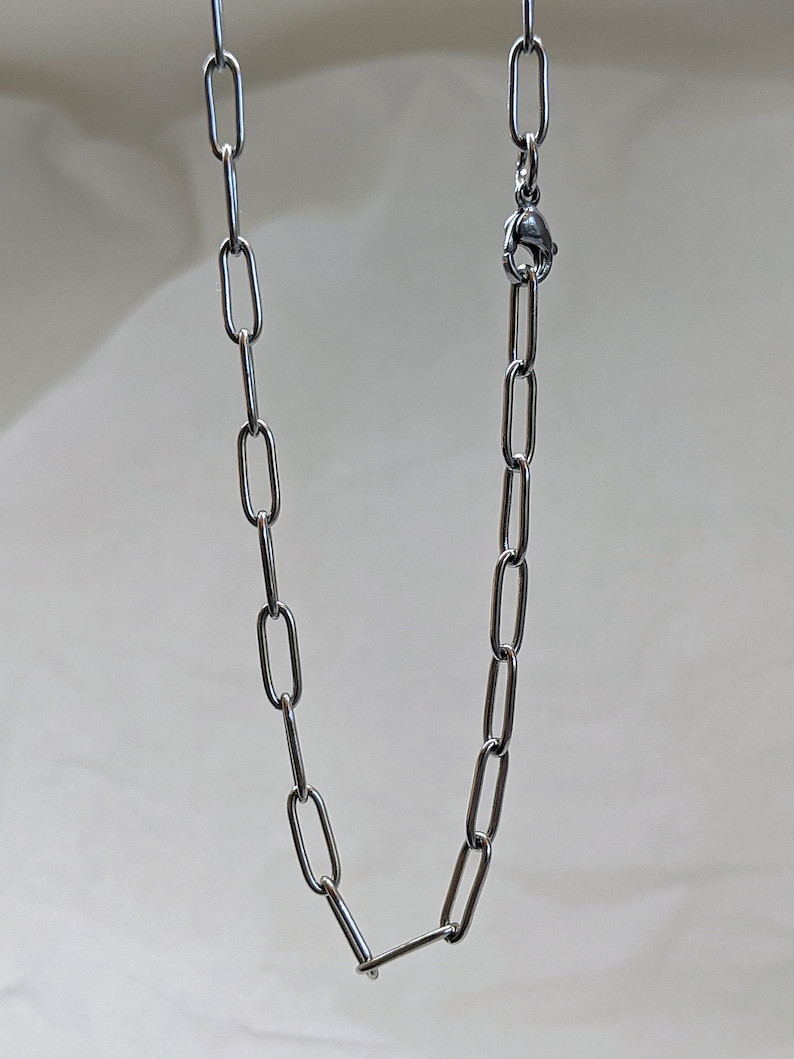 Chain Link Bracelet, Unisex Stainless Steel Non Tarnish Bracelet