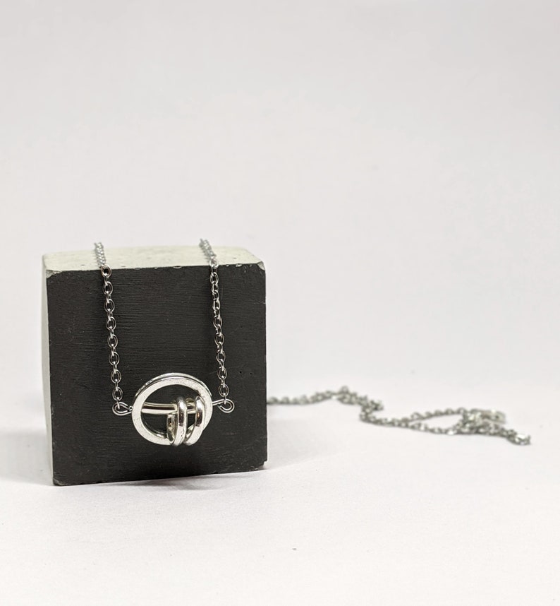 Fidget Necklace Spinner Toy Pendant Healing Necklace Gift Etsy