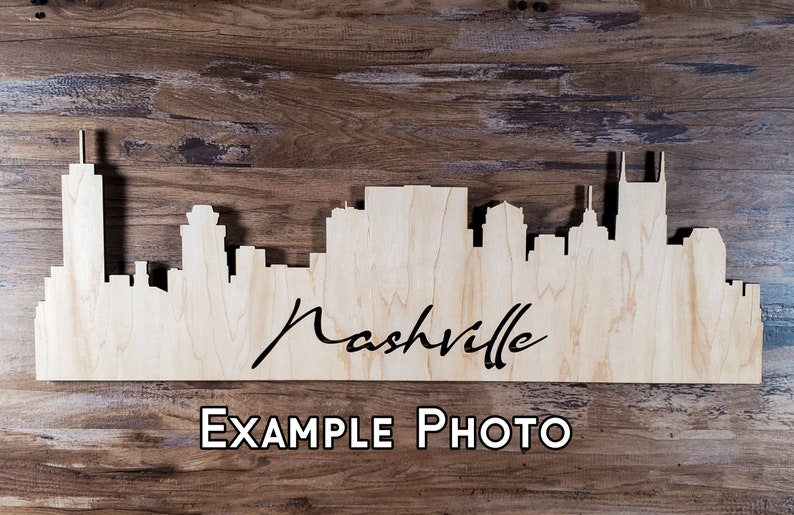 Detroit City Skyline Detroit Michigan Detroit Wall Art Wood Detroit Skyline Moving Gift Grad Gift Wood Wall Skyline Detroit image 8