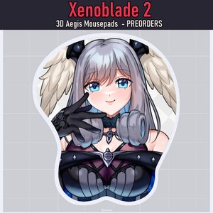 Xenoblade Chronicles 3 Queen Melia 3D Oppai Mousepad