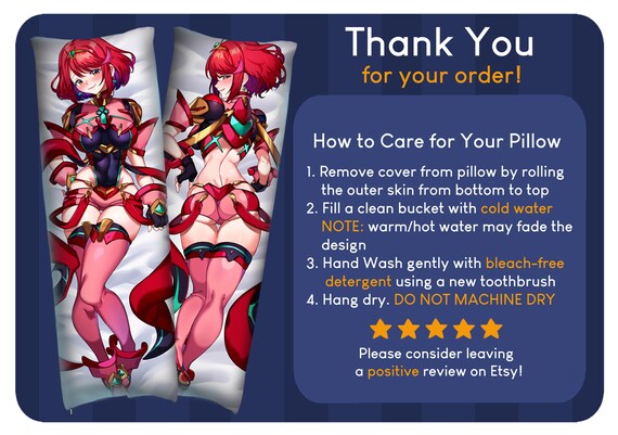 Dakimakura care clearance