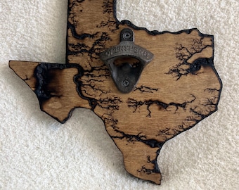 Texas Bottle Opener                    10”x10”